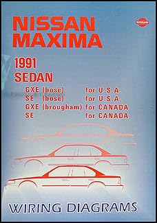1991 Nissan Maxima Wiring Diagram Manual Original: Nissan: Amazon.com