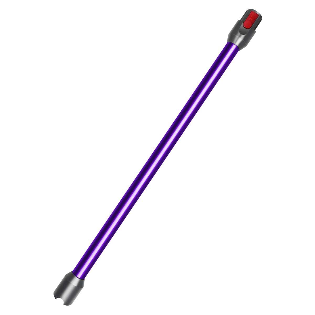 Tubo de Extensión para Dyson V12 Detect Slim Aspiradora, Tubo Telescópico Rígido de Liberación Rápida de Repuesto para Dyson V10 Digital Slim, 74cm - Púrpura