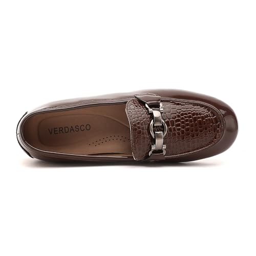 Image of VERDASCO Women's Loafers Comfort Slip-Ons Flat Work Shoes Casual Moccasins Penny Loafers Lady Dress Shoes
