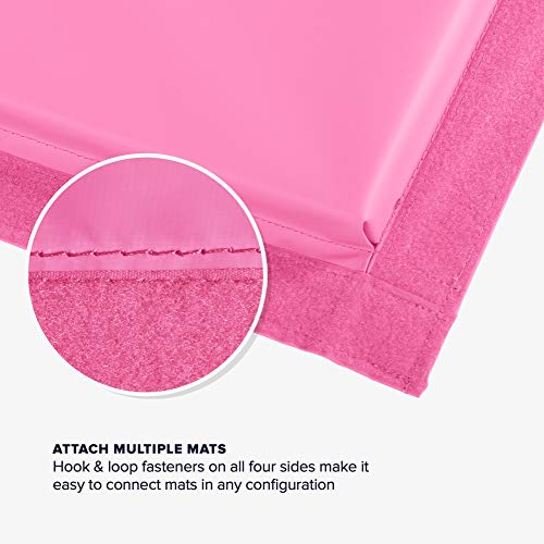 image for We Sell Mats 4 ft x 8 ft x 2 in Gymnastics Mat, Folding Tumbling Mat, 