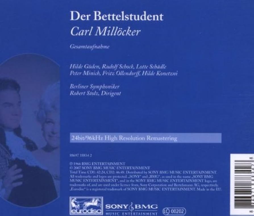 その他 Millocker: Der Bettelstudent/T [CD] Amazon.co.jp: Der Bettelstudent: ミュージック