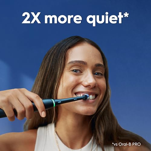 Oral-B Io3 Electric Toothbrushes Adults, 5 Toothbrush Heads, 3 Modes With Teeth Whitening, 2 Pin Uk Plug, Black - 8