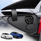 EVify Schutzkappe für CCS-Anschluss magnetisch • Abdeckung schützt den DC Ladeanschluss vor Staub und Feuchtigkeit • passend für Tesla Model S/3/X/Y & andere EVs
