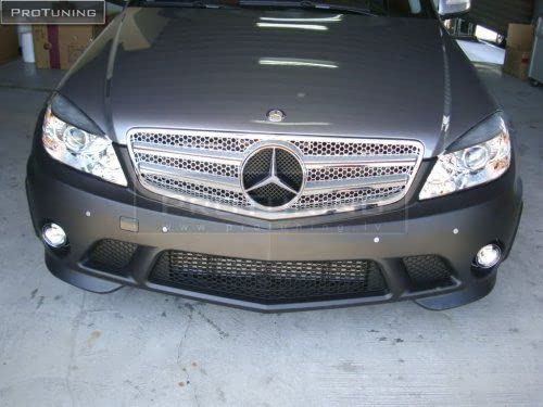 Parachoques delantero del estilo del deporte de C63 ANG para Mercedes w204 07-11 con PDC/luces de niebla