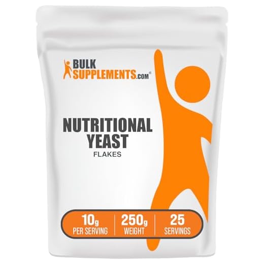 BulkSupplements Nutritional Yeast Flakes 250g