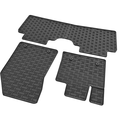 Tapis de sol en caoutchouc Lynk & Co 02 2024- robuste finition noire haut de gamme