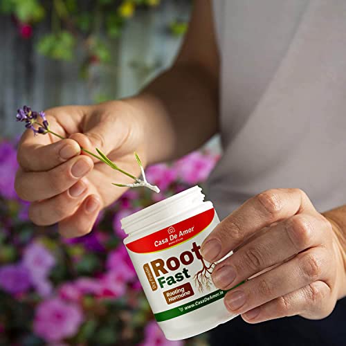 Casa De Amor Root Fast Rooting Hormone, Promotes Rooting, Grow New Plants From Cuttings (50 Gm, White), Powder