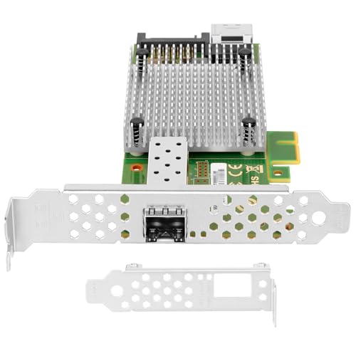 Image of M.2 M-Key to 10GbE SFP+ NIC, Intel 82599 Single SFP+ 10G Expansion Card