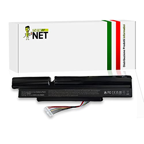 🔋 Le celle/pile Li-Ion New Net garantiscono una lunga durata ed un'alta resistenza, sino a 500+ cicli. Dotata di una varietà di caratteristiche di sicurezza tra cui protezioni contro il corto circuito surriscaldamento e sovraccarico.