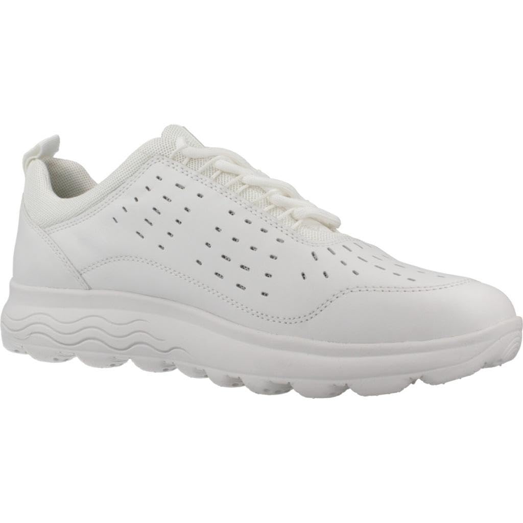Geox Sneaker da Donna D Spherica D, Bianco, 38 EU
