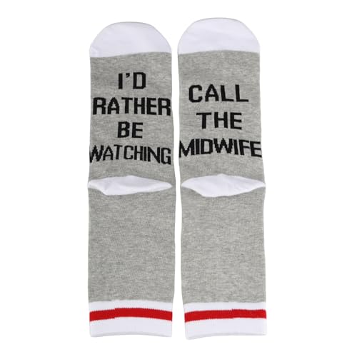 2 Pairs Midwife TV Show Socks - Inspire Gift for The Midwife and TV Show Lover2