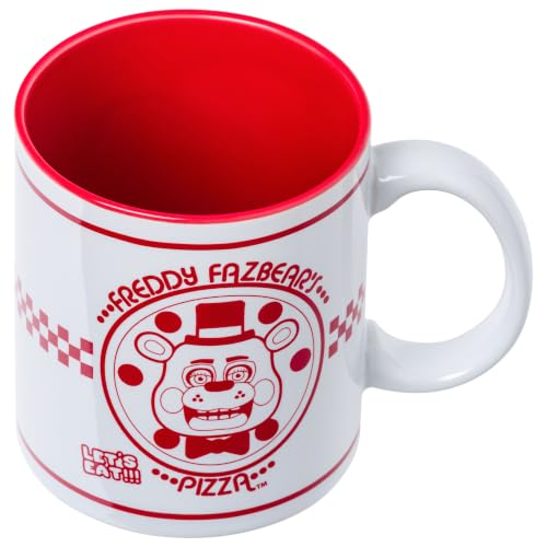 Taza de cerámica Five Nights At Freddy's 20oz Silver Buffalo miniatura 3