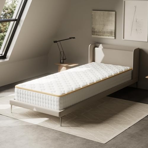 DEWINNER Matelas 90x190 cm, Matelas en Mousse à Mémoire de Forme...