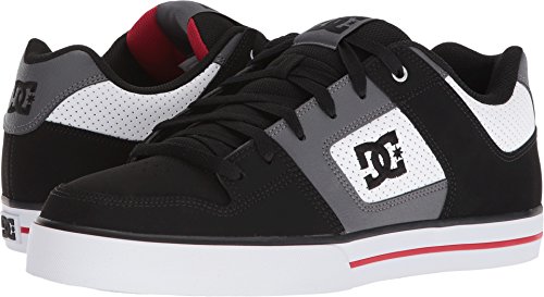 Image of DC Mens Pure Low Top Lace Up Casual Skate Shoe SneakerSkate Shoe