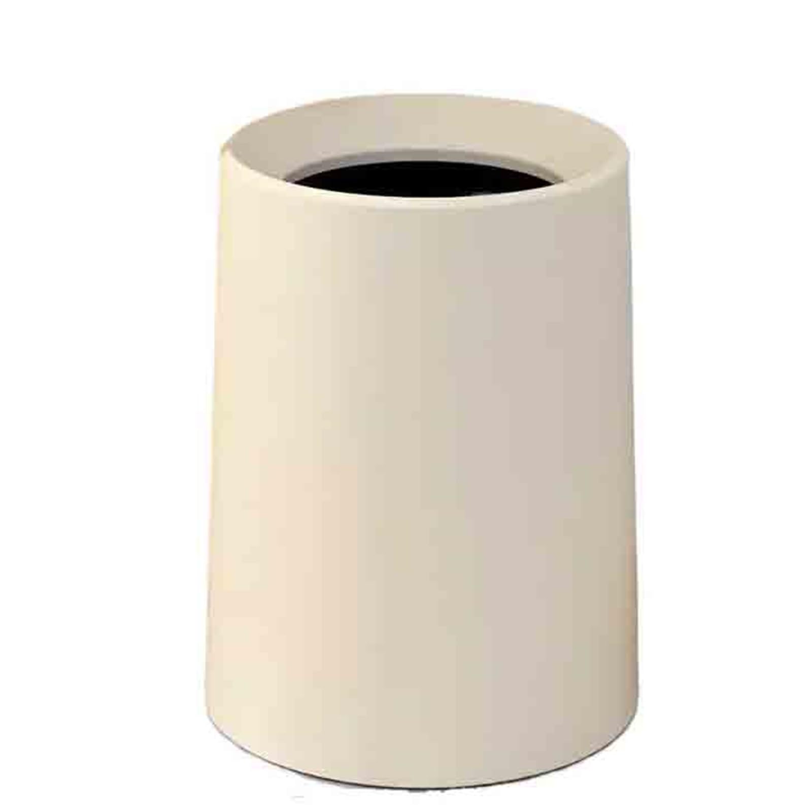 Waste Bins Large Garbage Bin For Household Use Capacity Living Room Bedroom Toilet Bathroom(Beige)