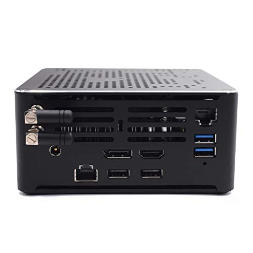 Mini Pc I7 Mini PC Windows 11 Pro con i7 9850H Mini computadora de Escritorio DDR4 32GB RAM 512GB SSD UEFI Boot, 1TB HDD, RJ45 Gigabit...