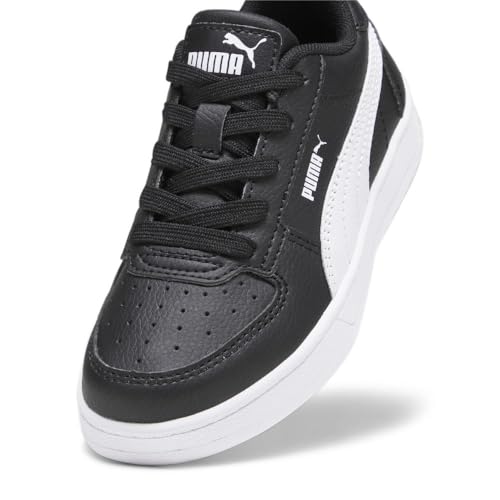 PUMA Caven Sneaker, Black White, 2 US Unisex Little Kid2