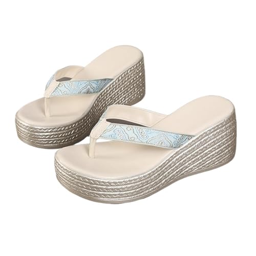 Women'sPlatform Wedge Heels Slides Gladiator Sandals