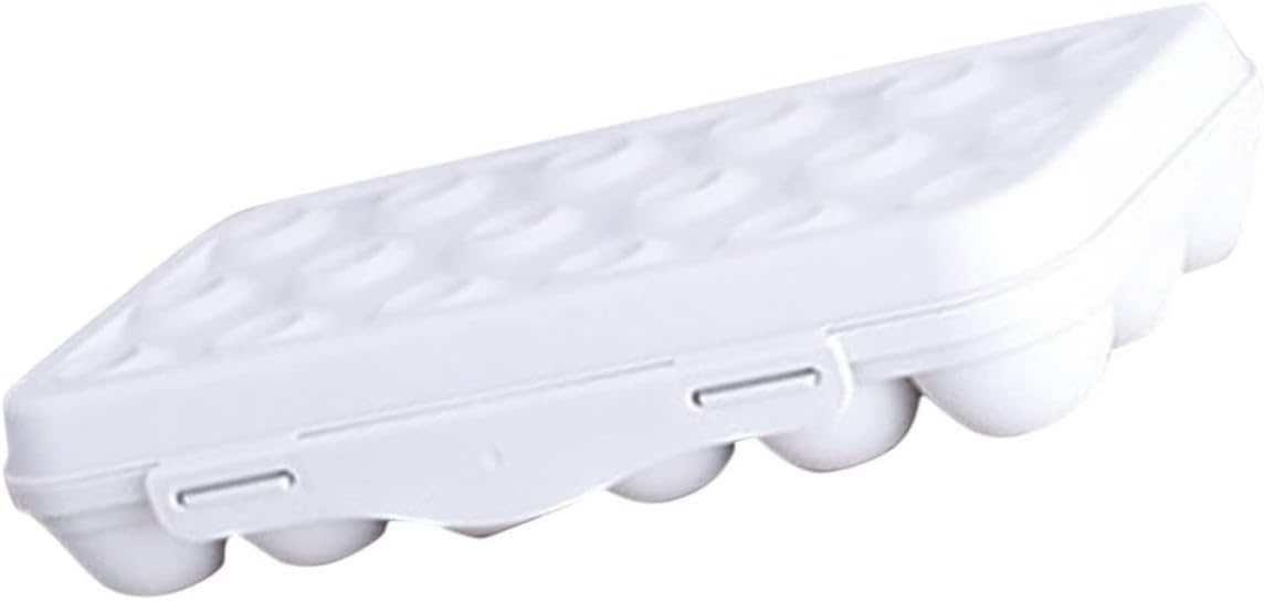 3pcs Refrigerator Organizer Slots Storage Container for Fridge Prevents Cracking Easy to Clean for Home Use