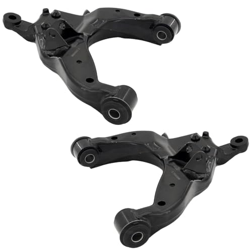 Image of Detroit Axle - Front End Control Arms Kit for Toyota 1996-2002 4Runner 2 Lower Control Arms Assembly 2 Outer Tie Rod Ends 2 Sway Bars 2 Lower Ball Joints 1997 19998 1999 2000 2001 Replacement
