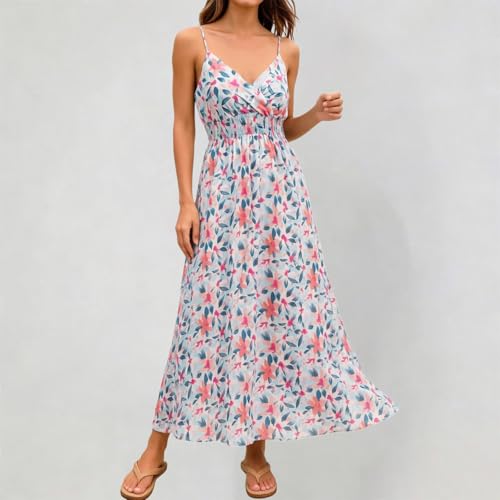 Robe maxi d'été haute performance textile pour vacances et festivals