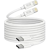 USB C to Lightning Cable 2Pack 2M MFi Certified, Fast Charging USBC i Phone Charger Lead for Apple iPhone 14 13 12 11 Pro Max X XR XS 8 Plus, for iPad- Type C to Lightning wire