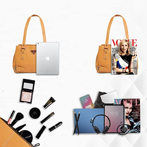 Image of Fostelo Women's Nightingale Satchel Tote Handbag for Women | Ladies Purse | Stylish Shoulder Bag | Gift For Women