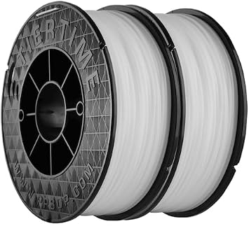UP Fila Premium ABS 3D Printer Filament 4KG 2KG2 Spools 1.75mm White