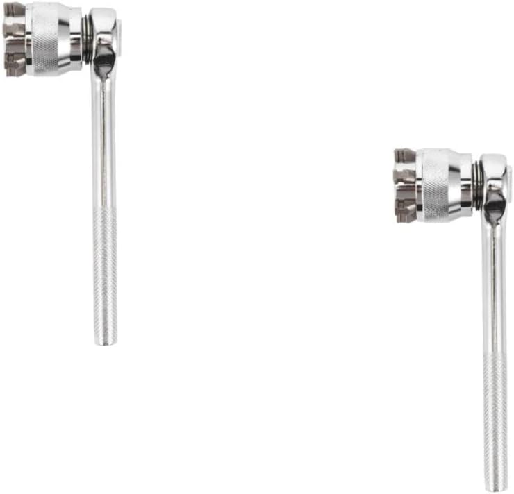 POPETPOP 4pcs Extended Wrench Set Torque Socket Socket Set Ratchet Grip Adapter Multi-function Wrench for High Torque Applications