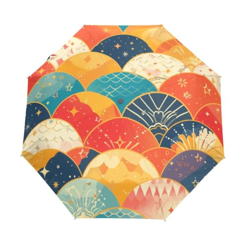 Parapluie pliable automatique ultra-léger anti-UV enfant fille et voyage