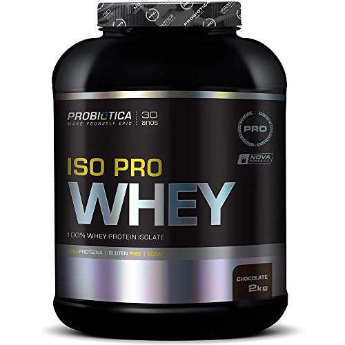 Iso Pro Whey (2Kg) - Sabor Morango, Probiótica