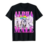 Funny Weird Unicorn Alpha Male