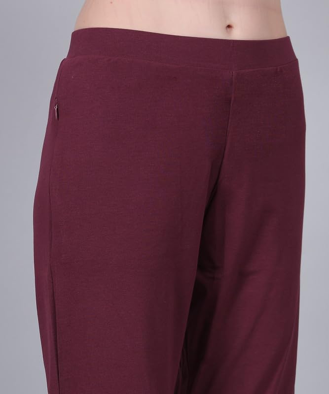 Image of Women's Cotton Light Weight Comfortable, Stretchable, Breathable & Soft Pant Style Jeggings