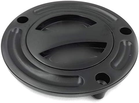 XKMT-Black Keyless Gas Cap Twist Off Fuel Tank Cap Compatible With CBR 600 F2/F3/F4/F4i/ 600RR/ 900RR/929RR/954RR/1000RR/RVF 400 [B00YWCO544]