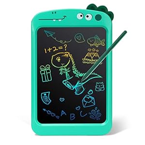 ALLCELE LCD Schreibtafel Dinosaurier Maltafel G304GR