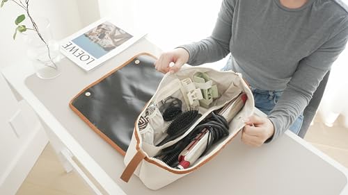 Bolso de viaje con tapete resistente al calor para herramientas de cabello miniatura 4