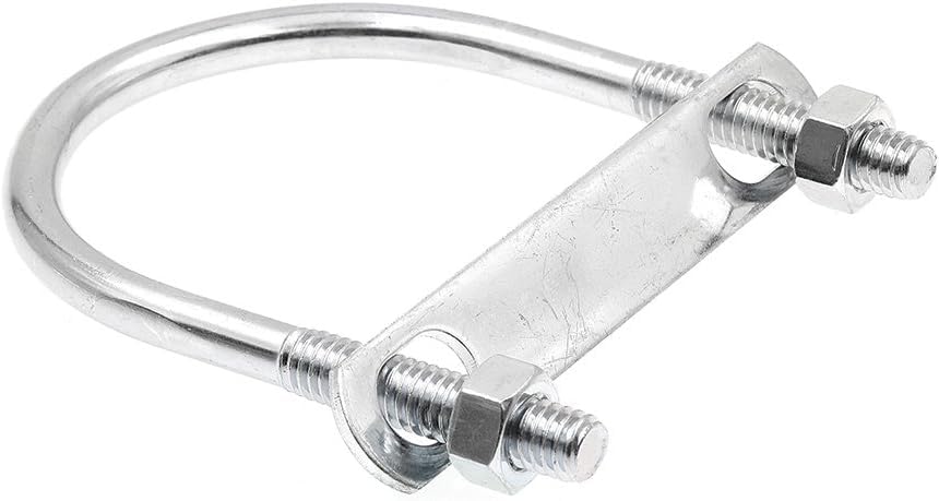 Image of Prime-Line 9071988 U-Bolts, Round Bend, 5 /16 in.-18 X 2-1 /2 X 3-1 /2 Inch (10 Count) (Pack of 12)