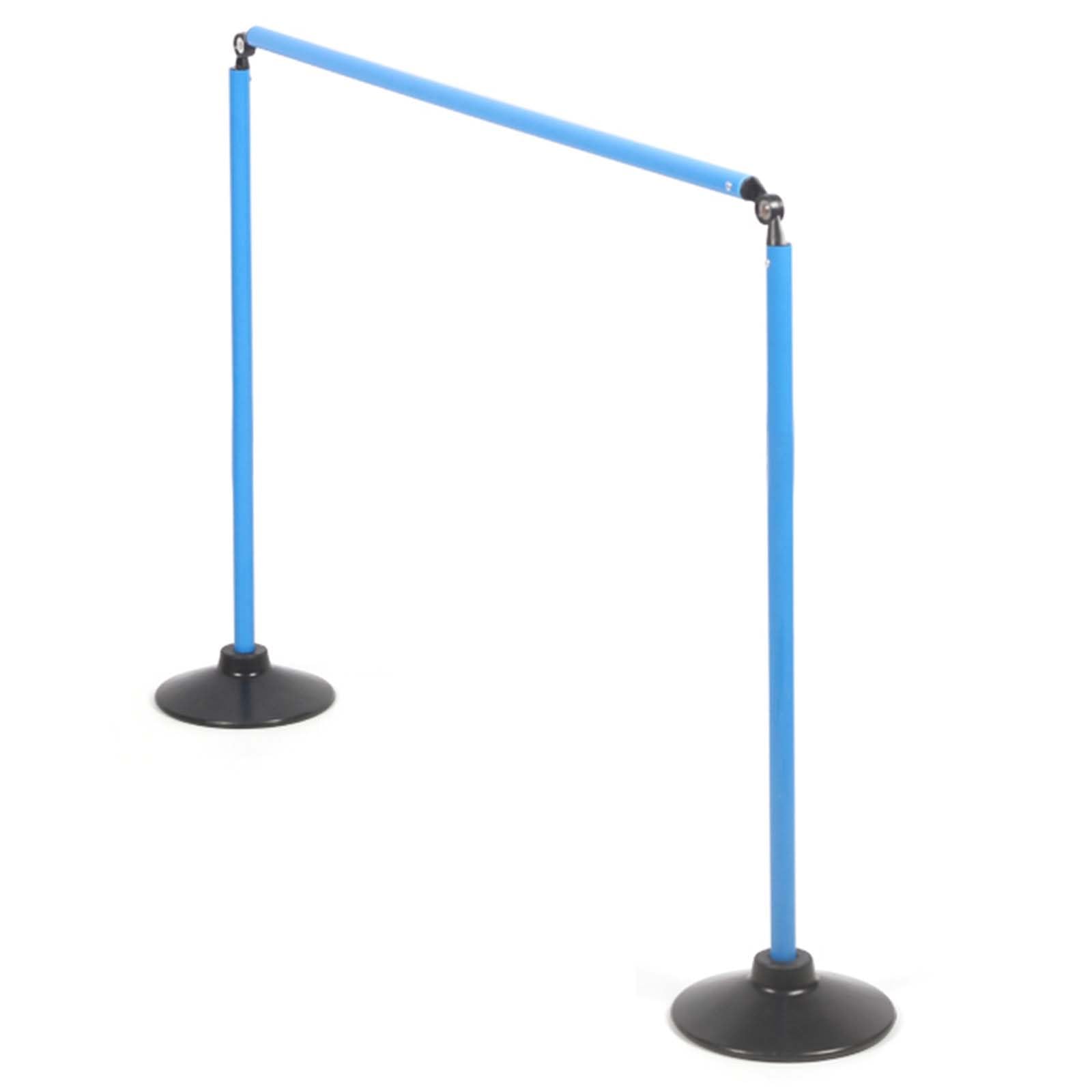 Slalomstangen Fussball Agility Stangen Basketball Dribbling Footwork Training Pole, Tragbare Teens Sport Trainingsgeräte, Outdoor Sportkurs Hürdenspiele Stange