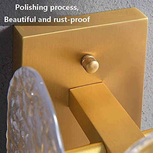 Elegante lámpara de pared interior MESKEL con sofisticado cristal efecto agua 4
