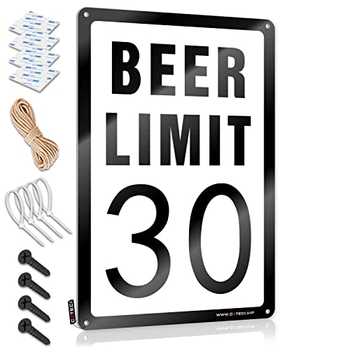 J[ANZT[ Putuo Decor Sign Beer Limit 30  Ŕ AEghA X^btjp z[TC Ǒ o[ Acc (F: fR[ DATCY : 8X12 C`)