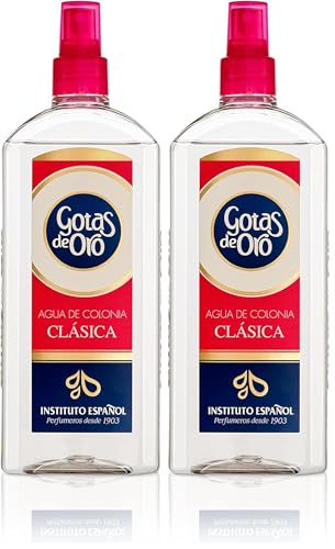 Instituto Español AGUA DE COLONIA GOTAS DE ORO CLÁSICA (Paquete...