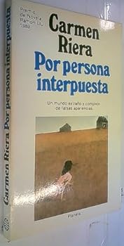 Paperback Por persona interpuesta [Spanish] Book