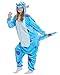 ALITERCY Sulley Sullivan Unisex Adult Pajamas, One Piece Animal Cosplay Costume Halloween/Christmas Winter Home Wear