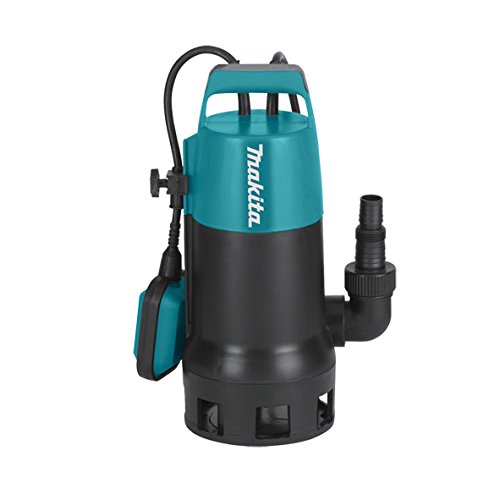 Makita - Bomba sumergida de agua cargada, 1100 W, caudal de 240 l/min - PF1010
