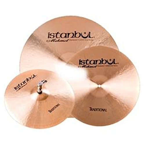 Istanbul Mehmet Cymbals Traditional Cymbal Set (HHM14-CM16-RM20+Cymbal Bag) TR-SET