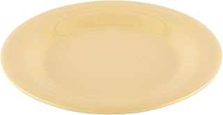 G.E.T. 6.5" Squash Heavy-Duty Wide Rim Melamine Appetizer Plate (Set of 4)