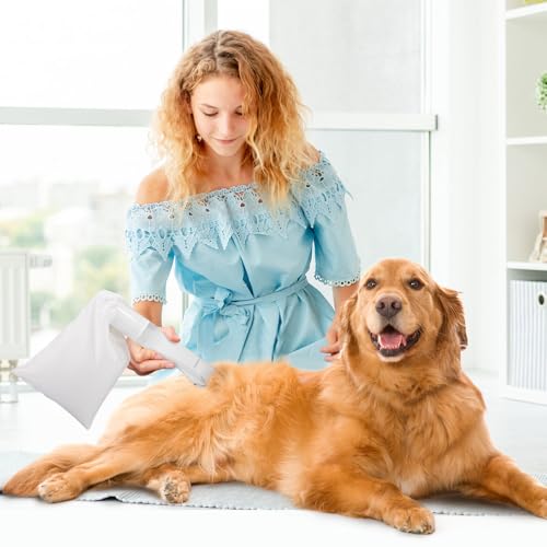 Miuguyo DOG GROOMING CLIPPERS 2-In-1 Dog Hair Vacuum & Dog Clipper Grooming Kit, Low Noise Electric Pet Shaver With Hair Vacuum Function, Usb Charging, Waterproof thumb #7