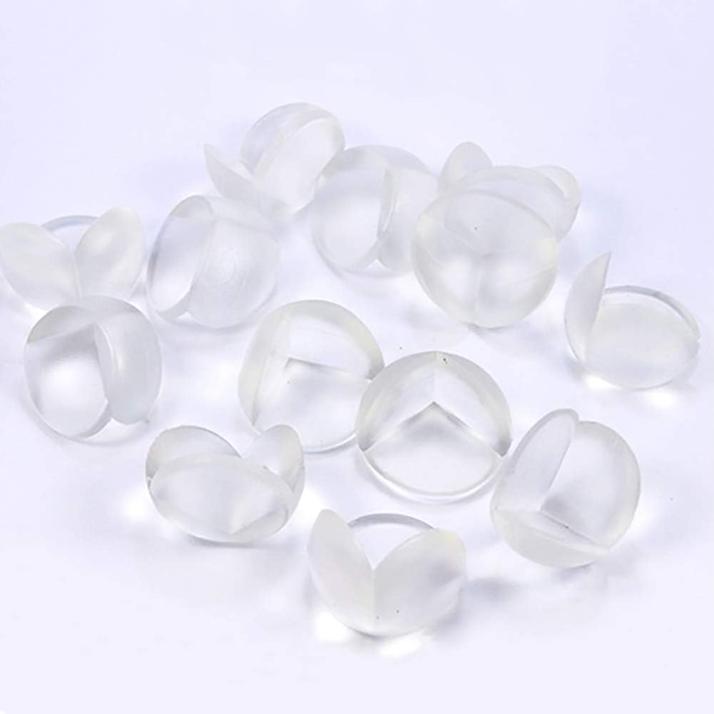 gzzebo 10Pcs Silicone Table Corner Protectors Baby Safe Edge and Corner Guards Table Furniture Protector Cover