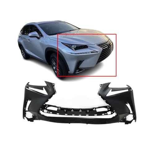 Image of FitParts Compatible with Lexus NX300 /300h 2018-2021 Front Bumper Cover | Primed, Ready to Paint, OEM 5211978947, LX1000345