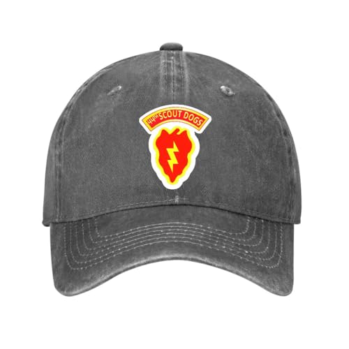 Washed Denim Hat|Army-44th Scout Dog Platoon 25th Infantry Div